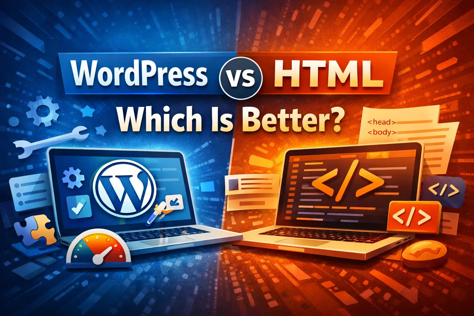 WordPress vs HTML: Which Is Better for Your Website?