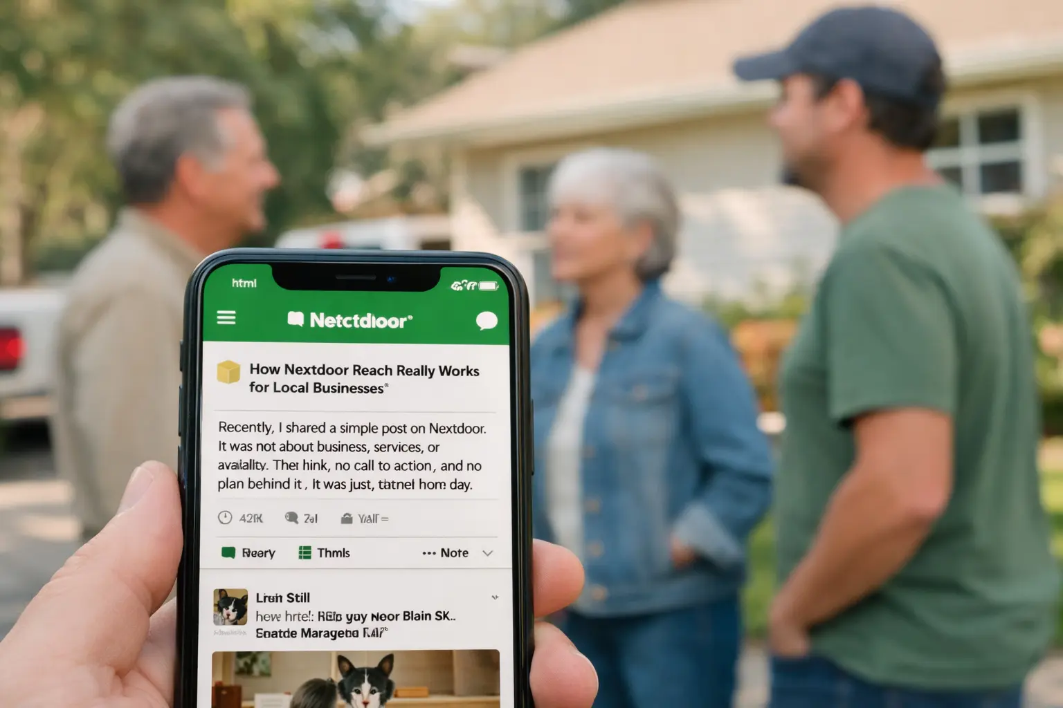 How Nextdoor Reach Really Works for Local Businesses